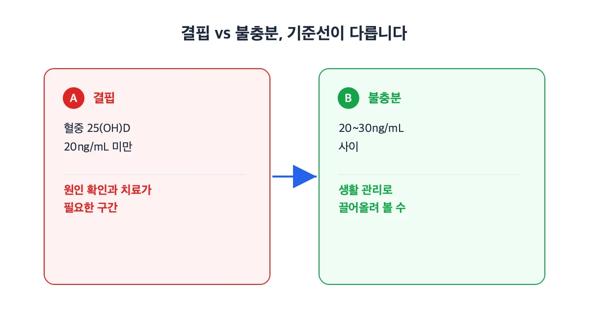 기준이 되는 숫자는 딱 두 개입니다